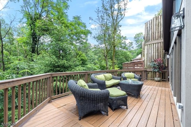 29 Stonegate Dr, Watchung Boro, NJ 07069 - wooden terrace featuring an outdoor hangout area