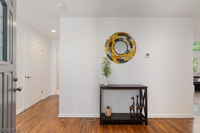 29 Stonegate Dr, Watchung Boro, NJ 07069 - hall featuring wood finished floors and recessed lighting