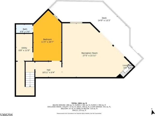 29 Stonegate Dr, Watchung Boro, NJ 07069 - view of room layout