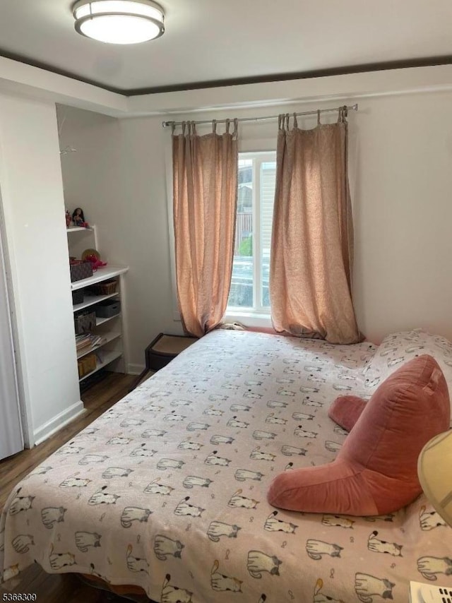 16 Sale St, Moonachie Boro, NJ 07074 - bedroom featuring wood finished floors and baseboards