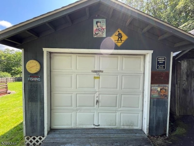 196 Rockport Rd, Mansfield Twp, NJ 07865 - view of garage