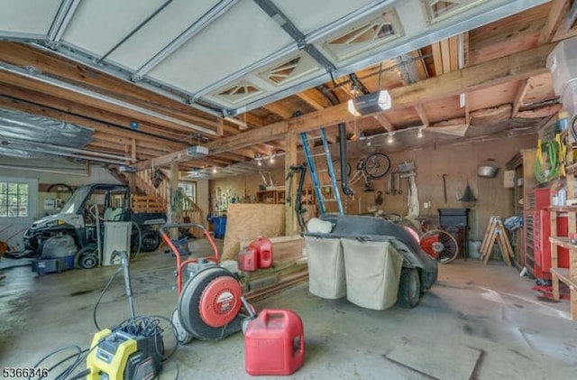 1 Craig Rd, Clinton Twp, NJ 08801 - garage featuring a garage door opener