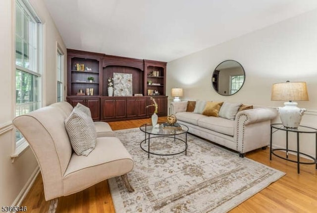 1 Craig Rd, Clinton Twp, NJ 08801 - living area with light wood-style floors