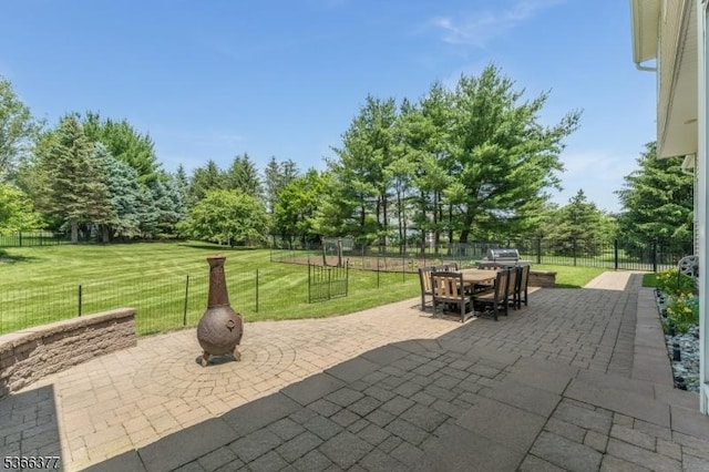 4 Coryell Ct, Raritan Twp, NJ 08822 - view of patio / terrace with outdoor dining area