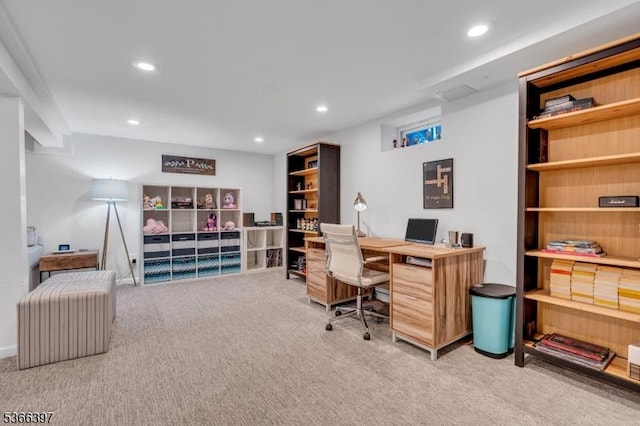 913 Columbus Ave, Westfield Town, NJ 07090 - carpeted office with recessed lighting