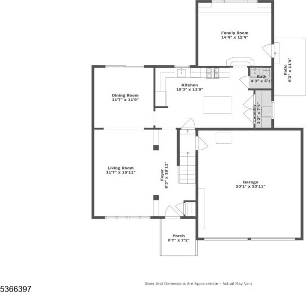 913 Columbus Ave, Westfield Town, NJ 07090 - view of home floor plan