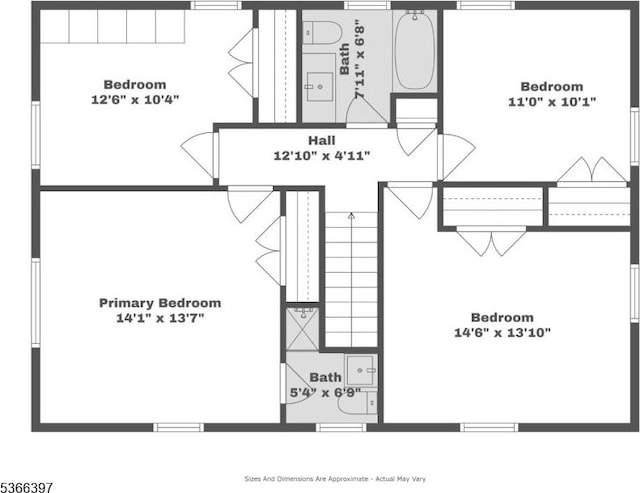 913 Columbus Ave, Westfield Town, NJ 07090 - view of room layout