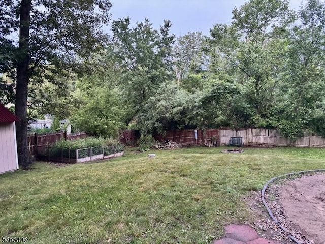 17 Frances Ave, Hopatcong Boro, NJ 07874 - fenced backyard featuring a vegetable garden