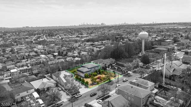 444 Harrison Ave, Lodi Boro, NJ 07644 - aerial view of property and surrounding area with property boundaries highlighted