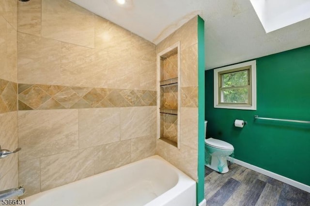 240 Free Union Rd, Liberty Twp, NJ 07838 - full bath with wood finished floors and toilet