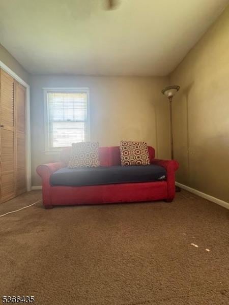 1221 Union St, Linden City, NJ 07036 - sitting room featuring carpet floors and baseboards