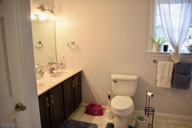 710 County Road 513, Alexandria Twp, NJ 08867 - bathroom featuring double vanity and baseboards