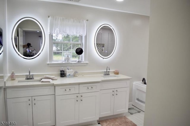 710 County Road 513, Alexandria Twp, NJ 08867 - full bath featuring double vanity
