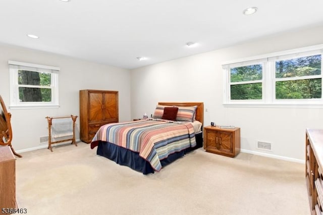 10 Cross Way, New Providence Boro, NJ 07974 - bedroom with light carpet and recessed lighting