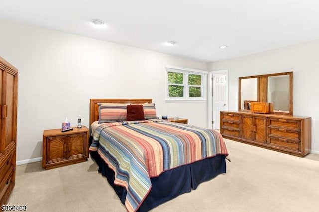10 Cross Way, New Providence Boro, NJ 07974 - bedroom with light colored carpet and recessed lighting