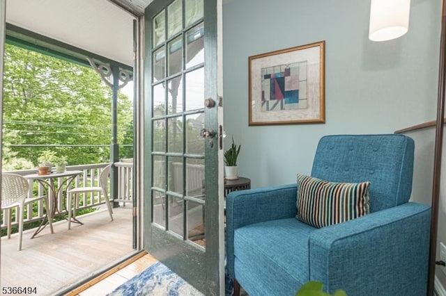 151 N Union St Unit 6, Lambertville City, NJ 08530 - doorway featuring wood finished floors