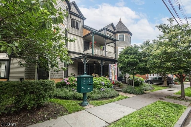 151 N Union St Unit 6, Lambertville City, NJ 08530 - victorian house featuring a balcony