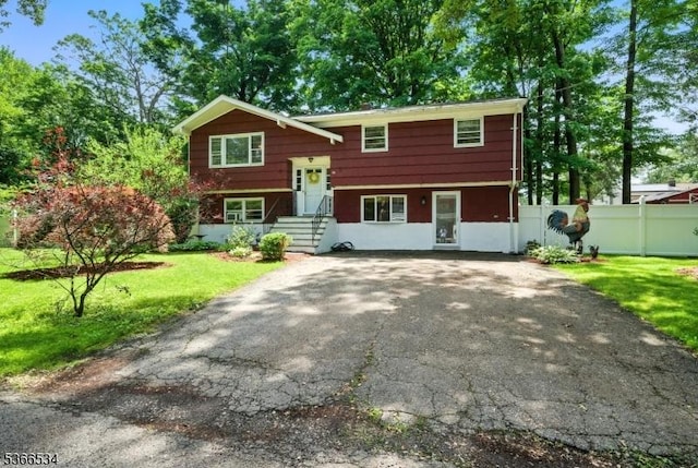 54 Pine Ln, West Milford Twp, NJ 07480 - raised ranch featuring asphalt driveway