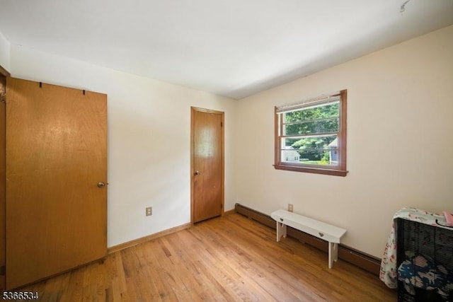 54 Pine Ln, West Milford Twp, NJ 07480 - unfurnished bedroom featuring light wood-style flooring and baseboards