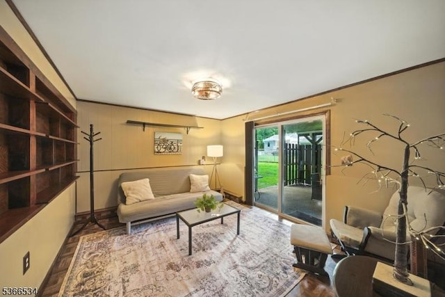 54 Pine Ln, West Milford Twp, NJ 07480 - living room with ornamental molding