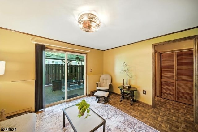 54 Pine Ln, West Milford Twp, NJ 07480 - sitting room with baseboards
