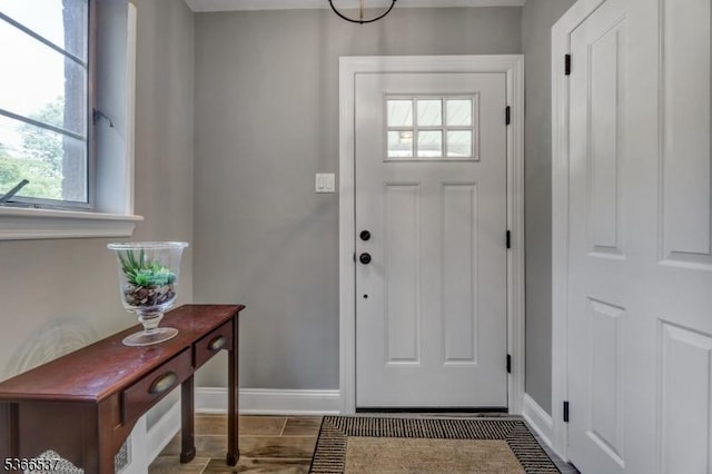19 Mountain Ridge Dr, Wayne Twp, NJ 07470 - entryway featuring baseboards