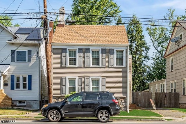 853 Westfield Ave, Rahway City, NJ 07065 - view of front facade featuring roof with shingles