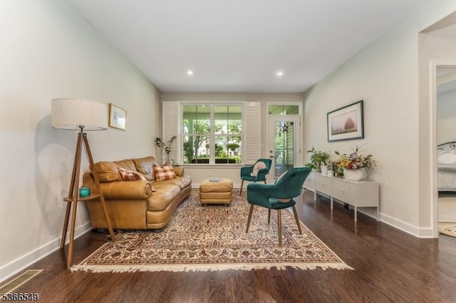 7 Harrier Ln, Washington Twp, NJ 07882 - living area with wood finished floors and recessed lighting