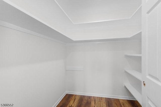 604 Skyline Dr Unit 604, Haledon Boro, NJ 07508 - spacious closet with dark wood-style flooring