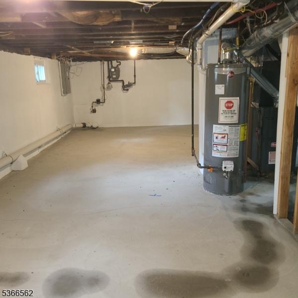 16 Ransome Pl, Plainfield City, NJ 07063 - below grade area featuring water heater and electric panel