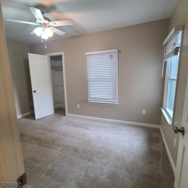16 Ransome Pl, Plainfield City, NJ 07063 - unfurnished bedroom featuring carpet flooring and ceiling fan
