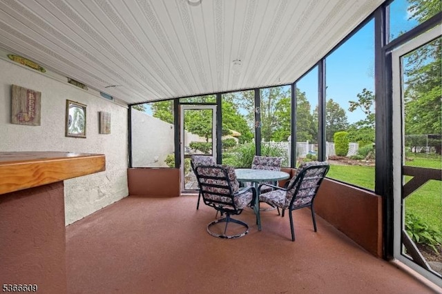 169 Knoll Rd, Parsippany-Troy Hills Twp, NJ 07005 - view of sunroom / solarium