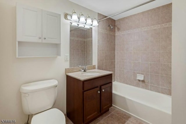7 Prospect St Unit 510, Morristown Town, NJ 07960 - full bath featuring vanity, shower / washtub combination, and tile patterned floors