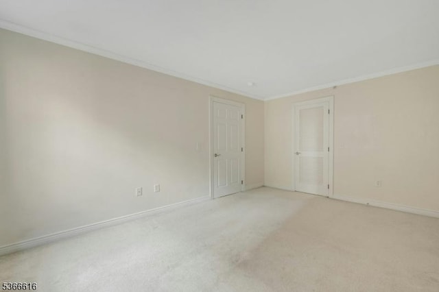 7 Prospect St Unit 510, Morristown Town, NJ 07960 - empty room with carpet floors and crown molding