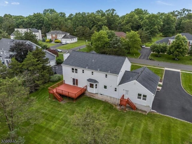 836 Dow Rd, Bridgewater Twp, NJ 08807 - aerial view of residential area