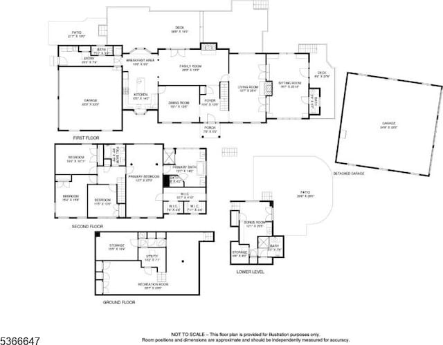 22 Saddle Hill Rd, Mendham Twp, NJ 07931 - view of floor plan / room layout