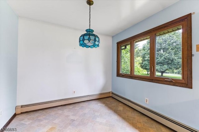 31 Casper Berger Rd, Readington Twp, NJ 08889 - empty room featuring a baseboard heating unit