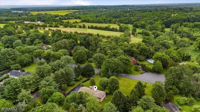 31 Casper Berger Rd, Readington Twp, NJ 08889 - bird's eye view of a heavily wooded area