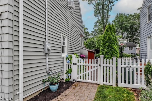 107 Oak Ln, Cranford Twp, NJ 07016 - view of home's exterior featuring a gate