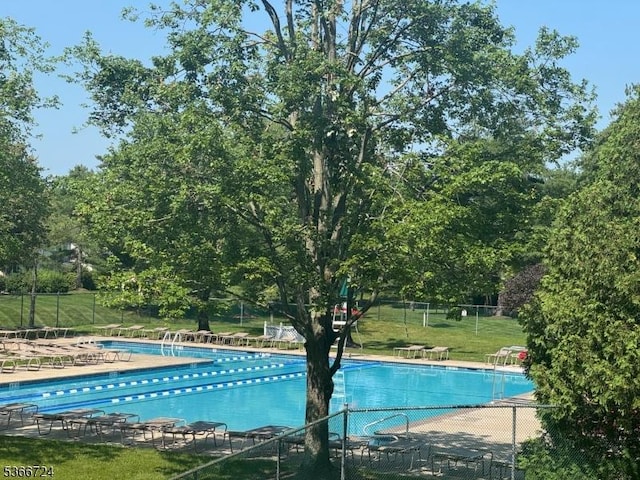 227 Potomac Dr, Bernards Twp, NJ 07920 - community pool featuring view of scattered trees