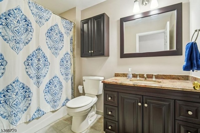 4 Dickens Ct, Morris Twp, NJ 07960 - bathroom with vanity and tile patterned flooring