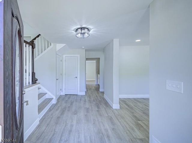44 Sullivan Way E, Brunswick Twp, NJ 08816 - foyer featuring stairway and wood finished floors