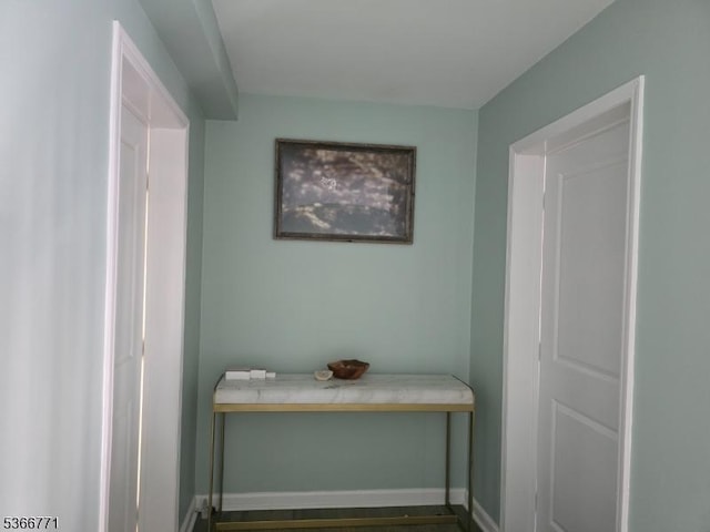54 Polk Unit P3, Newark City, NJ 07105 - hallway featuring baseboards