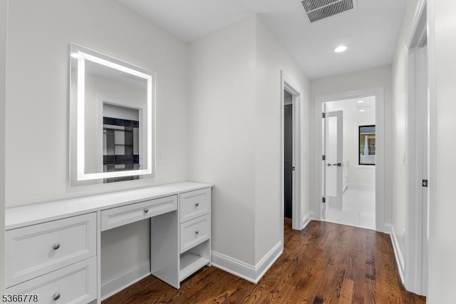 150 Parsippany Blvd, Parsippany-Troy Hills Twp, NJ 07005 - corridor with dark wood finished floors