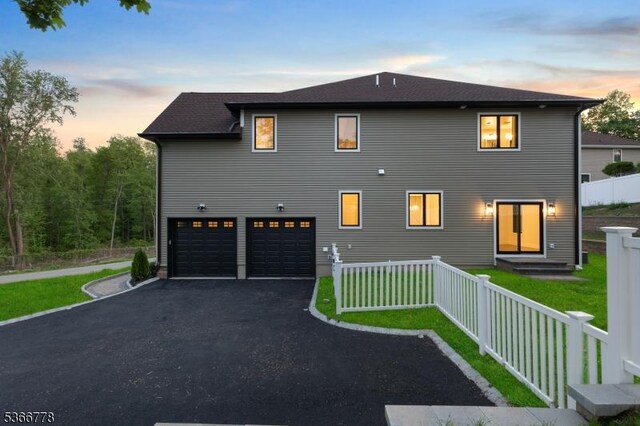 150 Parsippany Blvd, Parsippany-Troy Hills Twp, NJ 07005 - view of front facade with driveway and a garage
