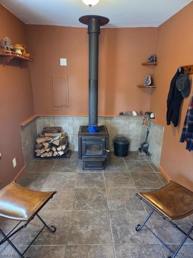 25 Alabama Ave, Jefferson Twp, NJ 07849 - detailed view of a wood stove