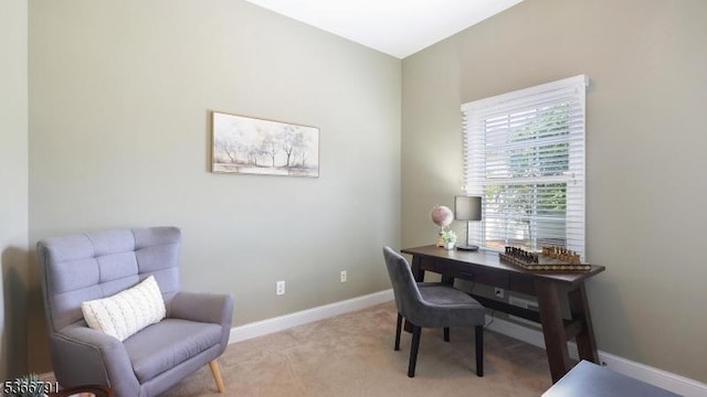 31 Burniston Ct, Hillsborough Twp, NJ 08844 - home office with light colored carpet and baseboards