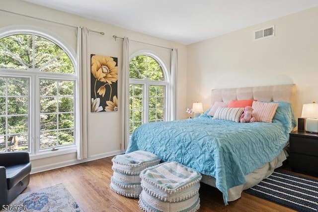 17 N Ridge Rd, Denville Twp, NJ 07834 - bedroom featuring multiple windows and wood finished floors