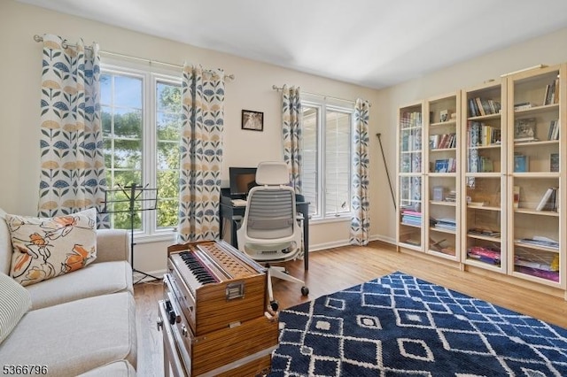 17 N Ridge Rd, Denville Twp, NJ 07834 - office featuring wood finished floors and baseboards