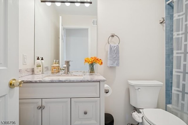 17 N Ridge Rd, Denville Twp, NJ 07834 - bathroom featuring vanity and toilet